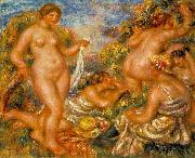Pierre-Auguste Renoir Bathers, painting